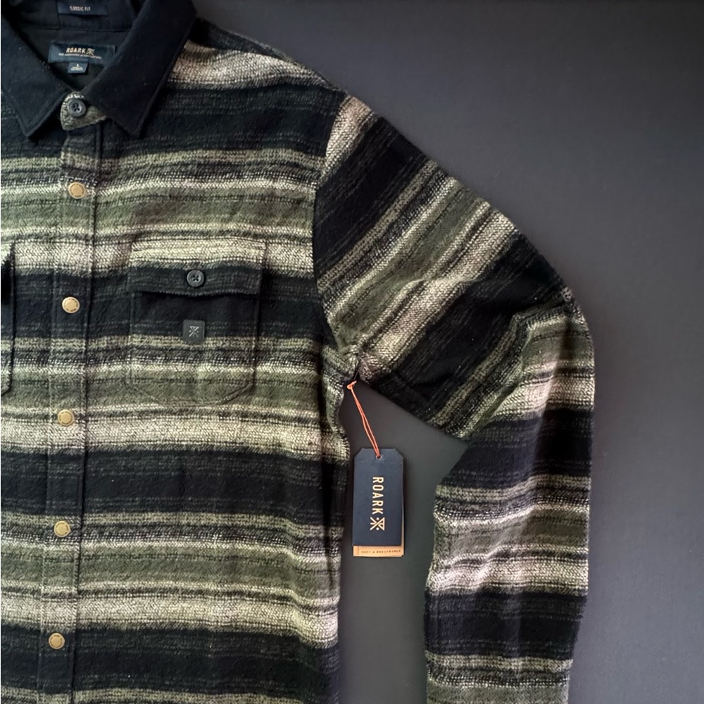 *NEW Roark Nordsman Flannel Size Large